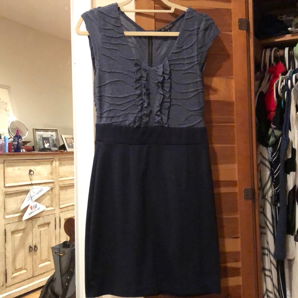 Double color Bodycon dress